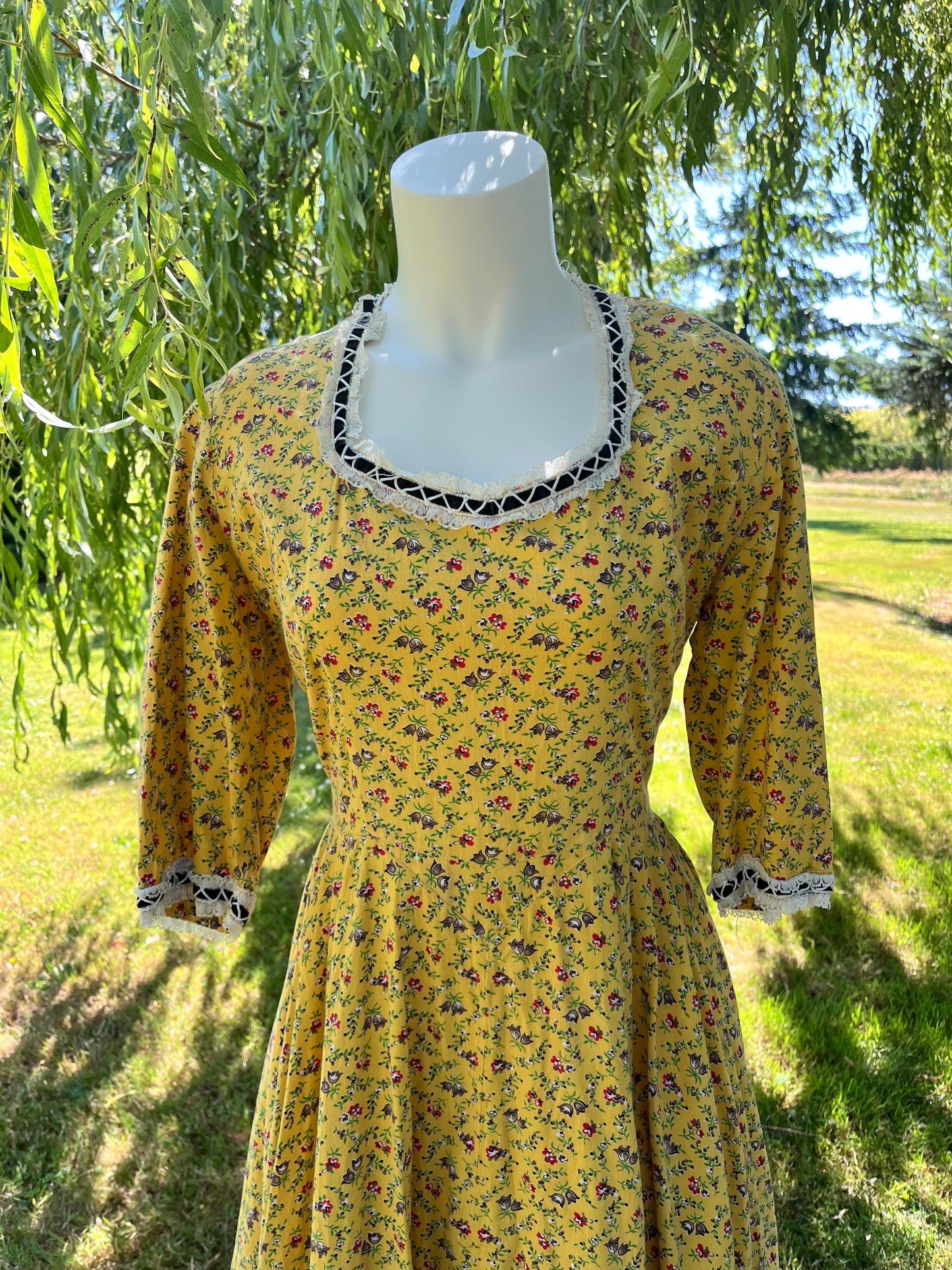 Dandelion Yellow Prairie Dress