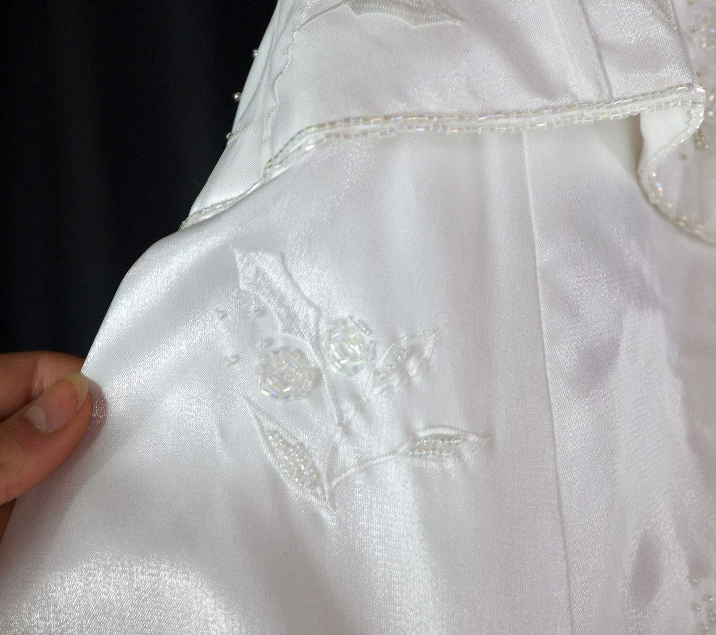 90's Vintage Sleeveless Corset Dress with Pickup Skirt