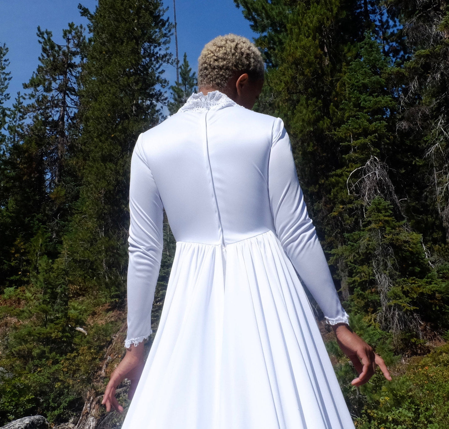 Vintage Wedding Dress and Veil Matching Set