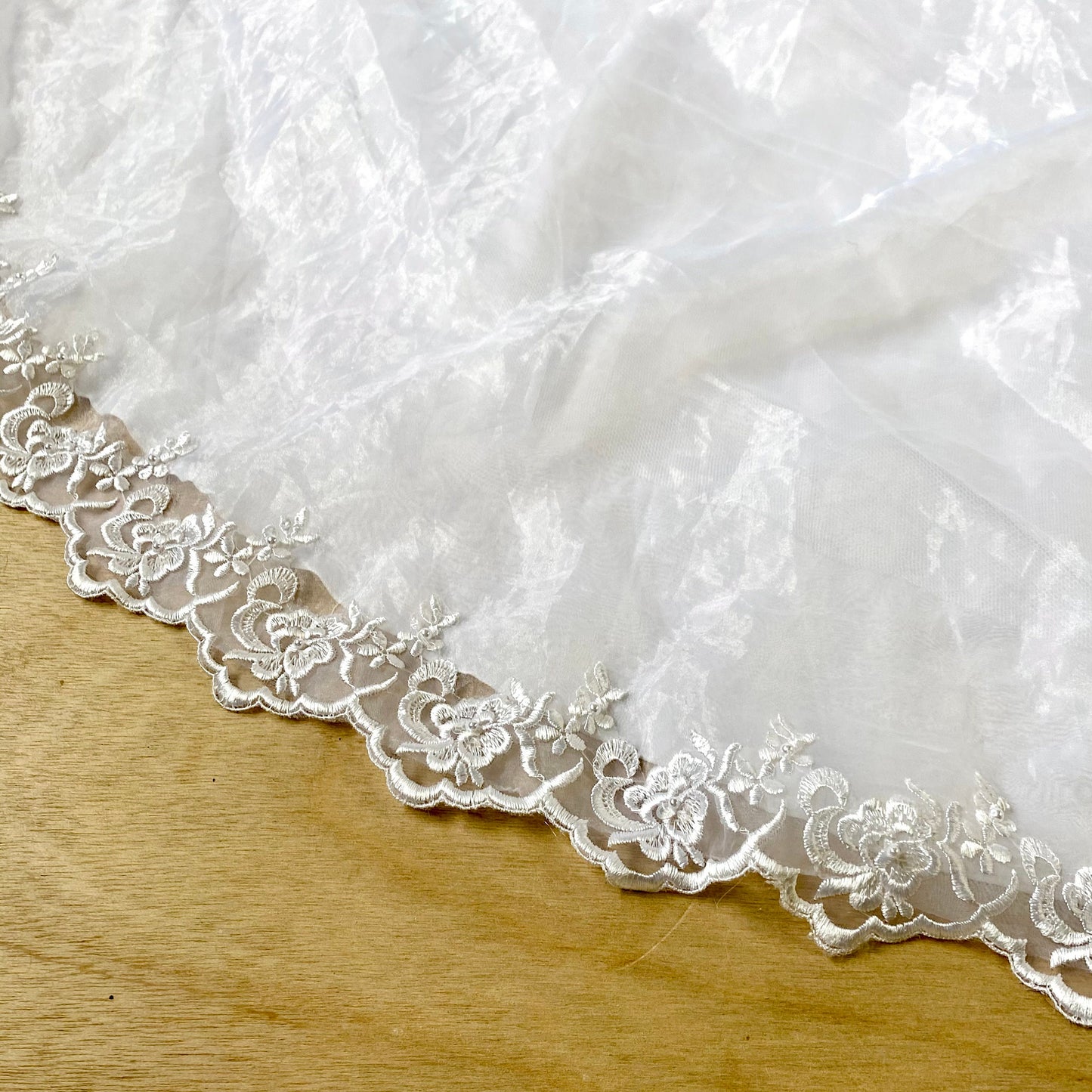 Kathryn La' Croix Ballgown with Tulle Skirt and Train