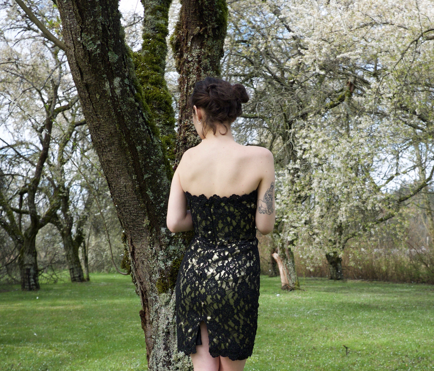 80's cocktail sleeveless dress