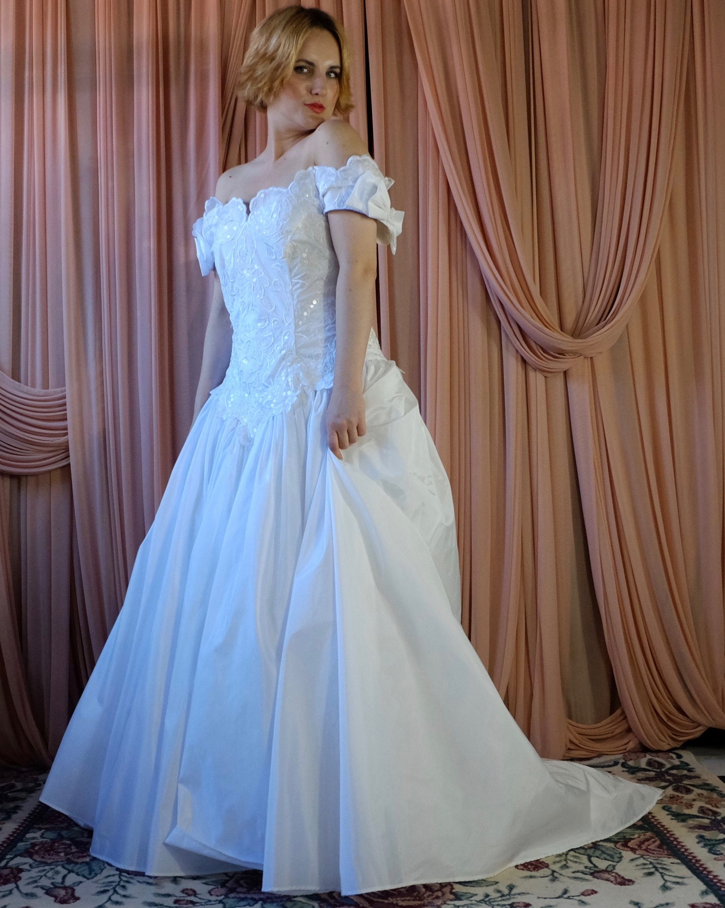 Vintage 1990s Alfred Angelo Wedding Dress