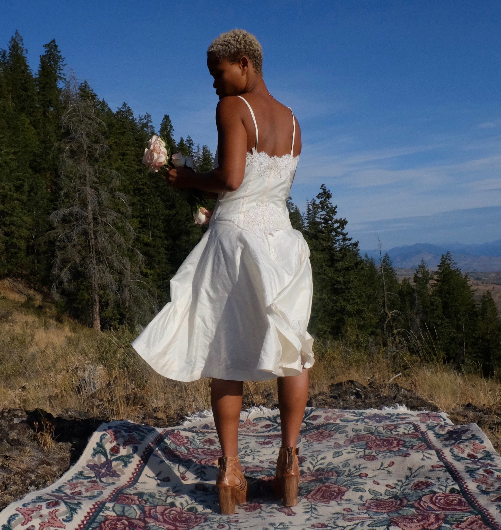 Vintage 1980s Bridal Set