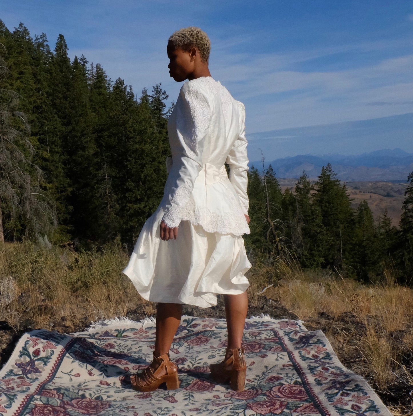 Vintage 1980s Bridal Set