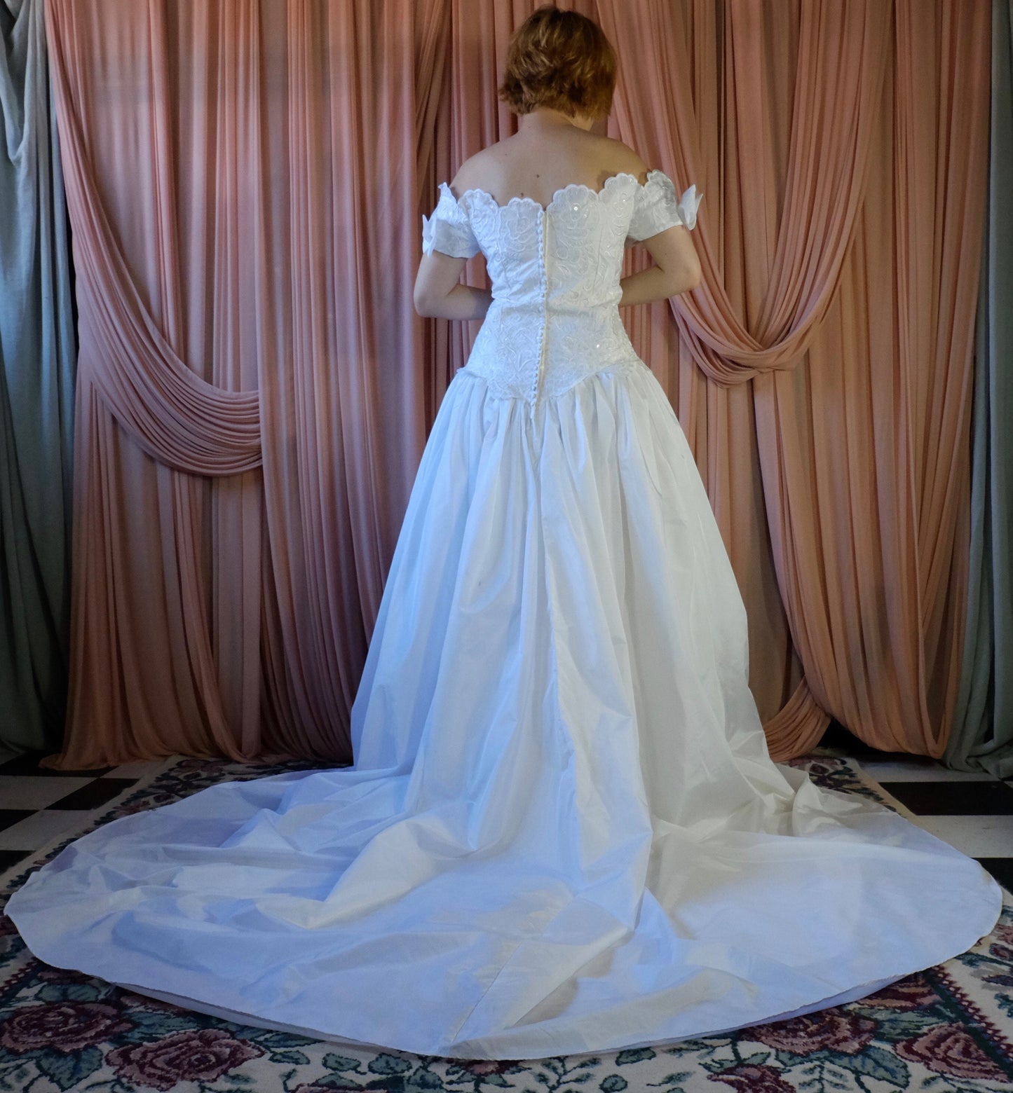 Vintage 1990s Alfred Angelo Wedding Dress
