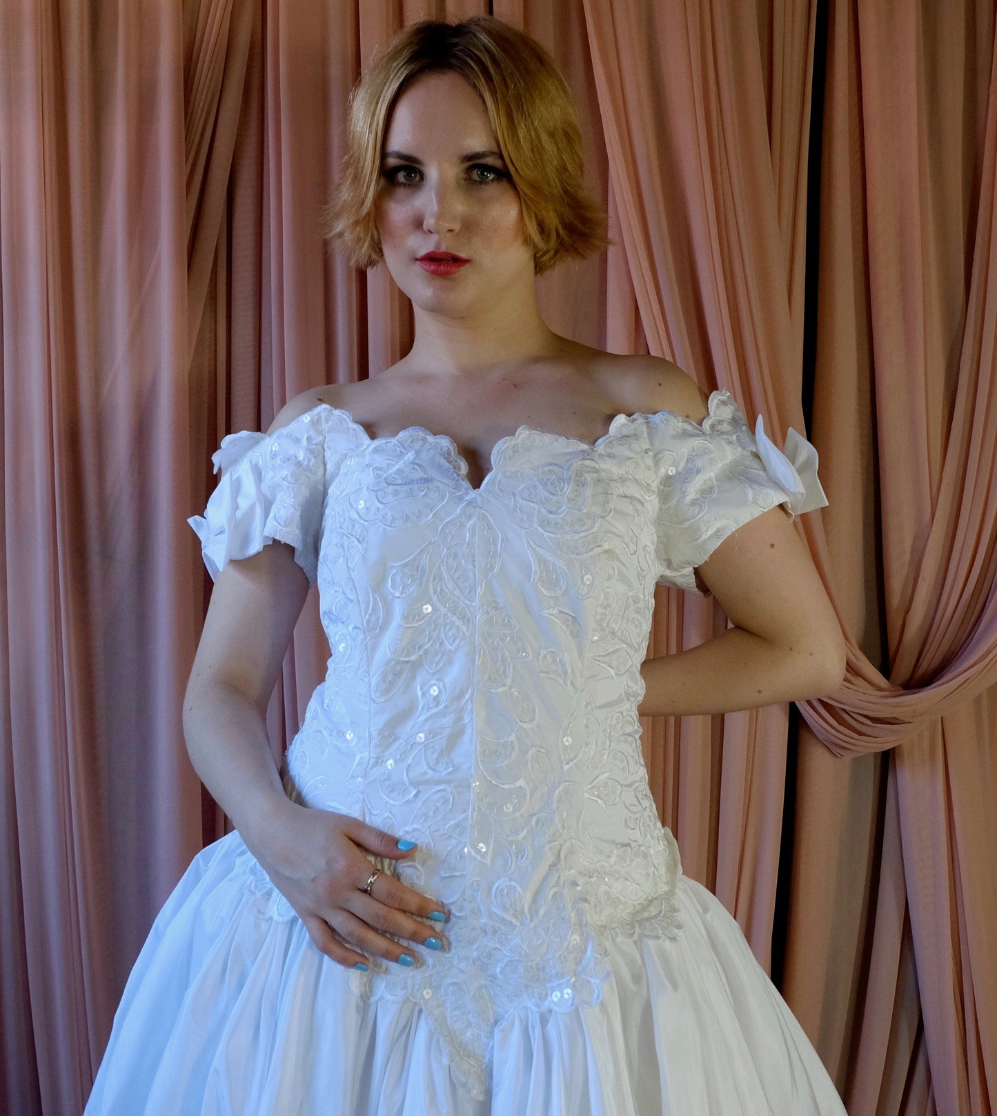 Vintage 1990s Alfred Angelo Wedding Dress