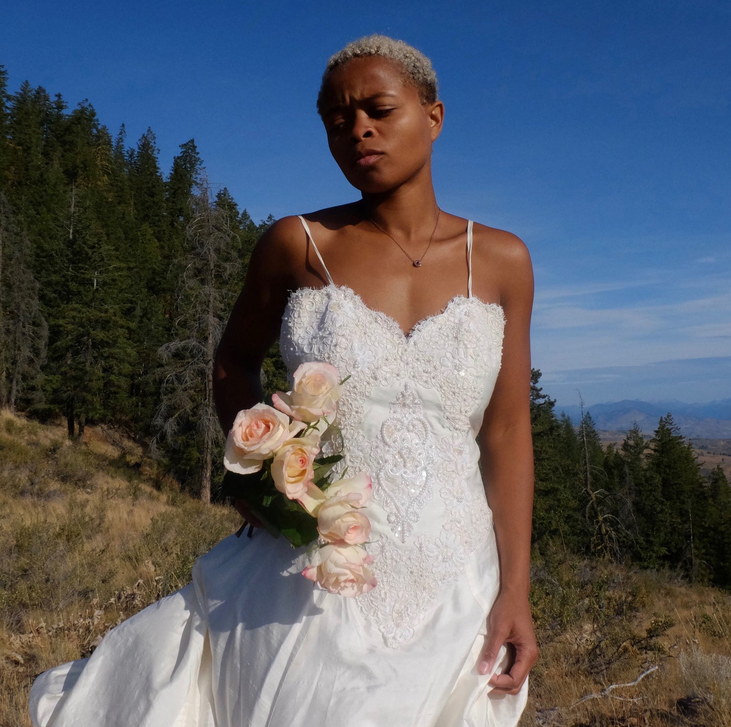 Vintage 1980s Bridal Set