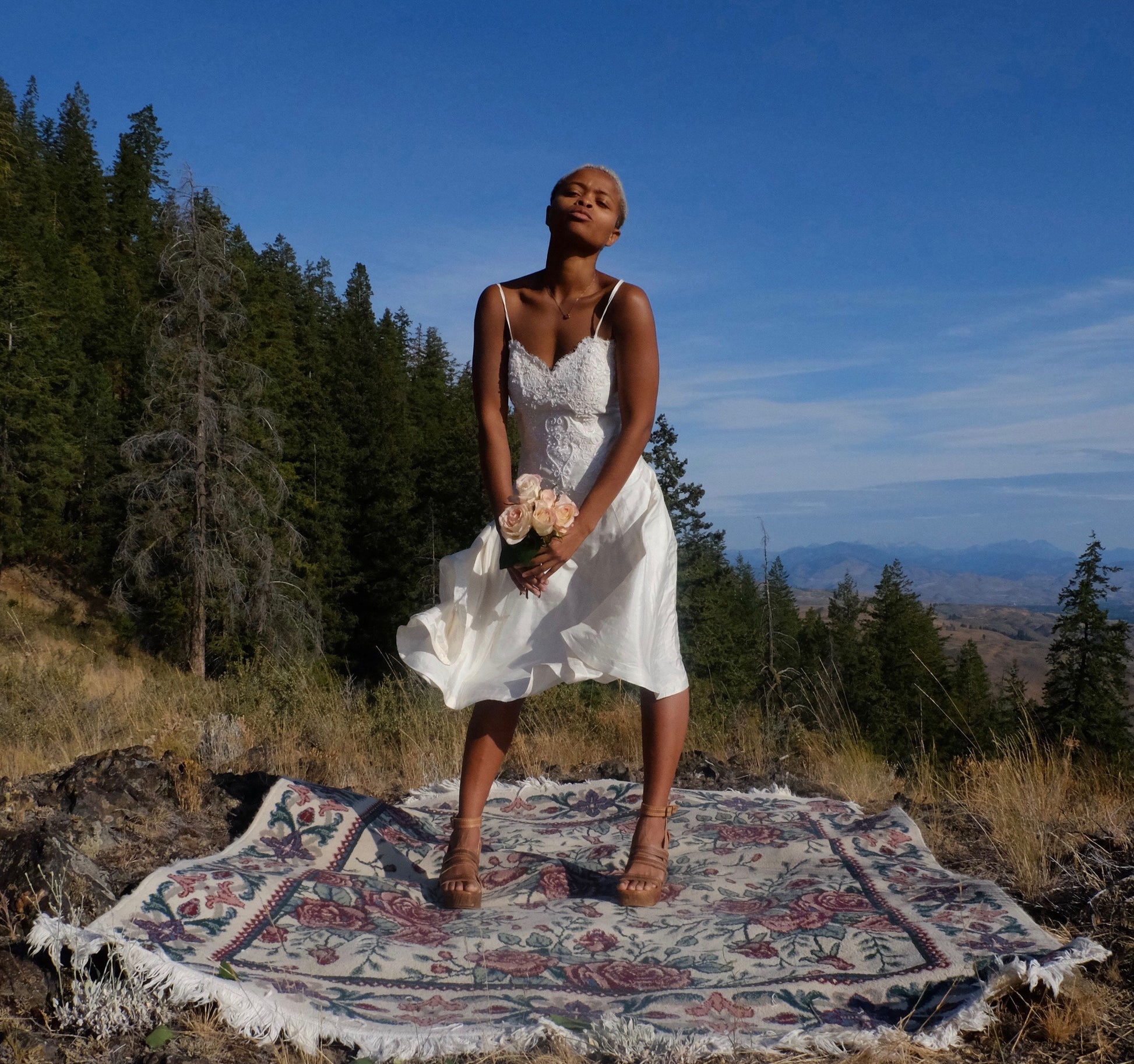 Vintage 1980s Bridal Set