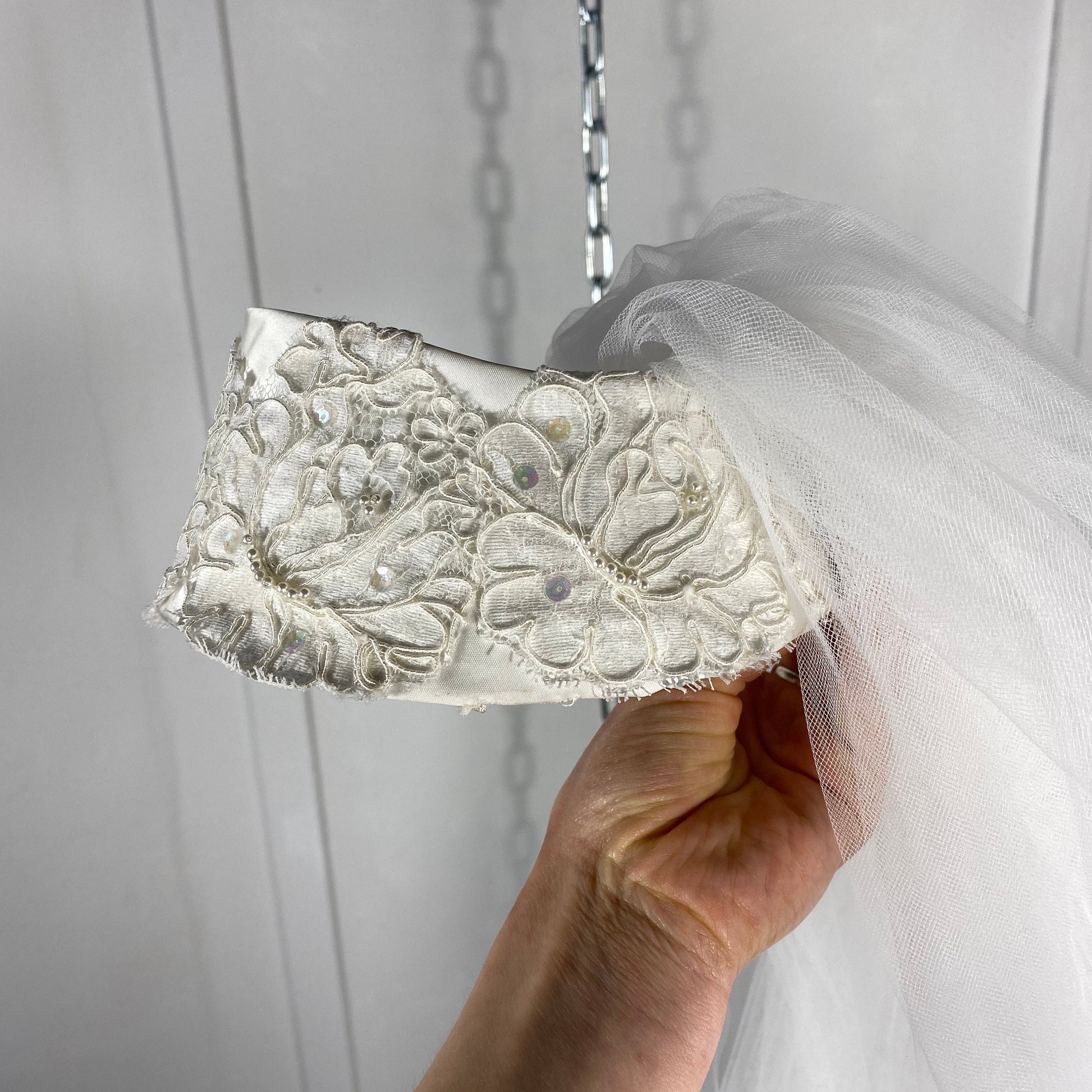 Vintage 3-Layer Veil with Headpiece