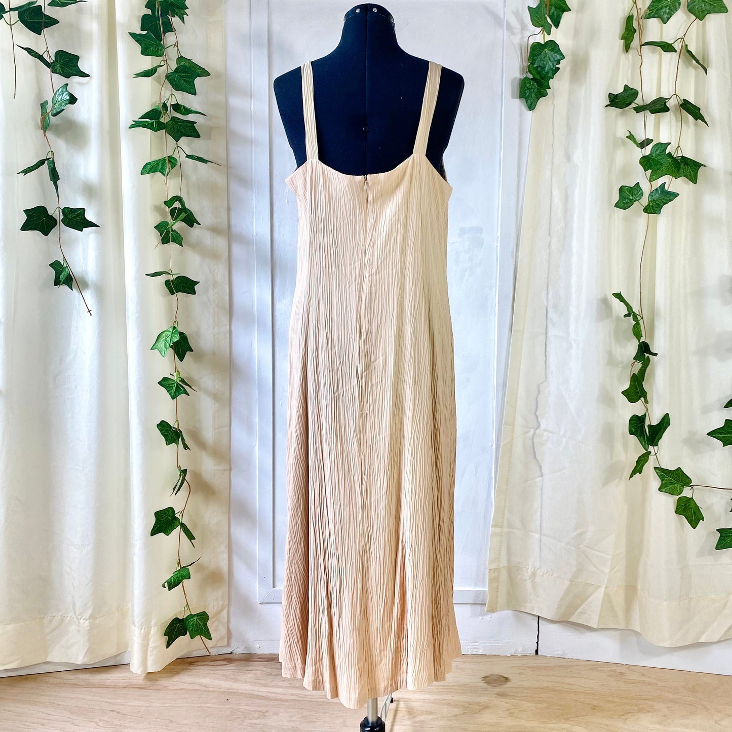 Lavande' Latte Vintage Dress With Matching Jacket