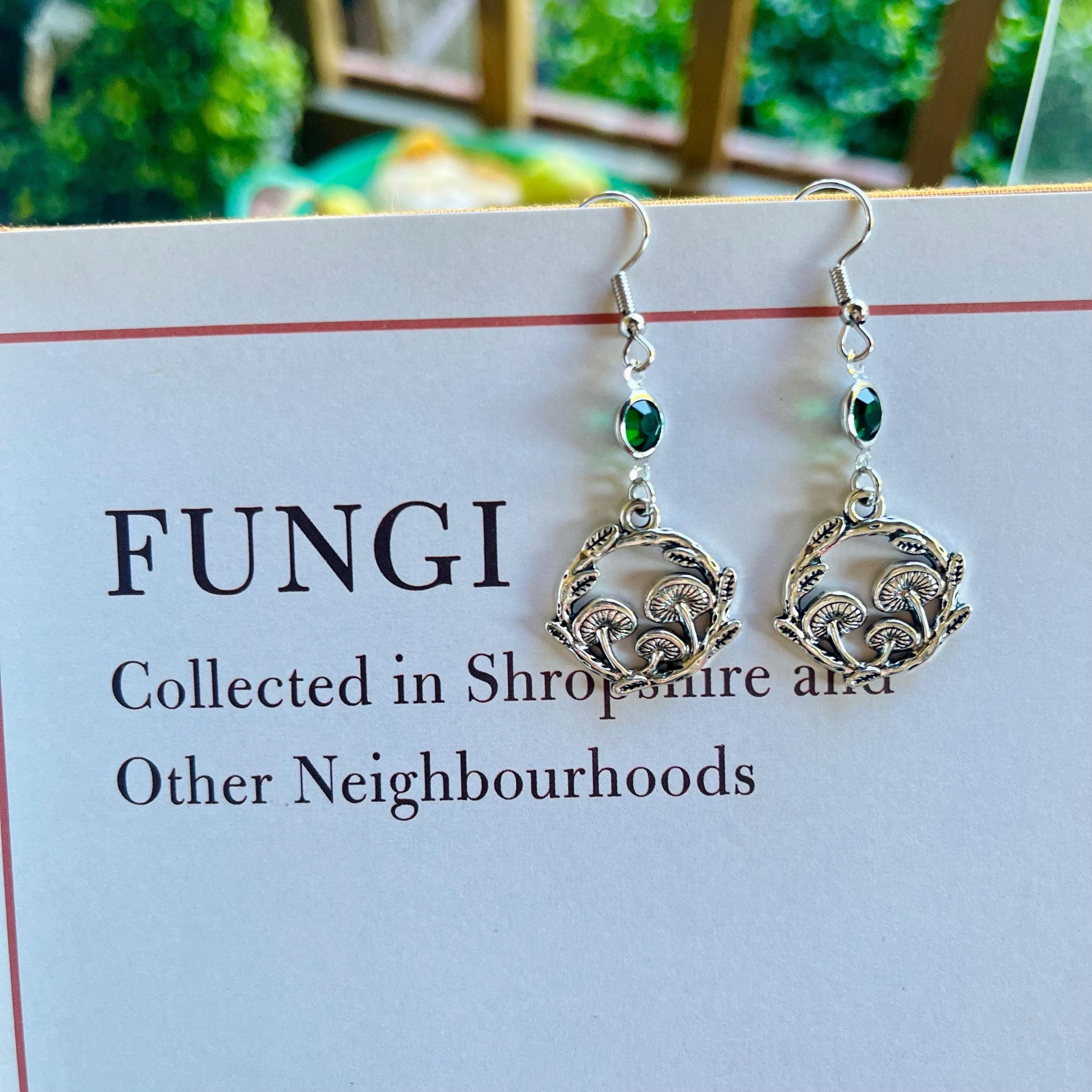Woodland Mushroom Earrings