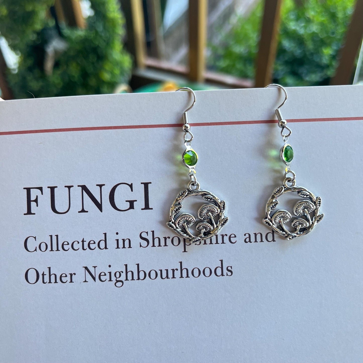 Woodland Mushroom Earrings