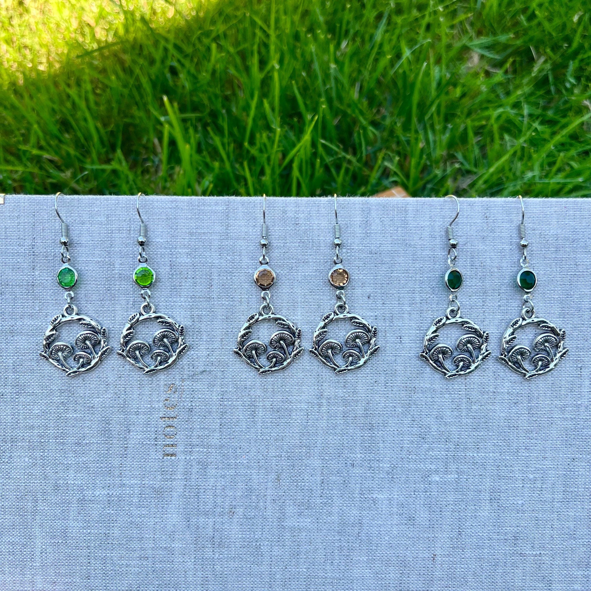 Woodland Mushroom Earrings