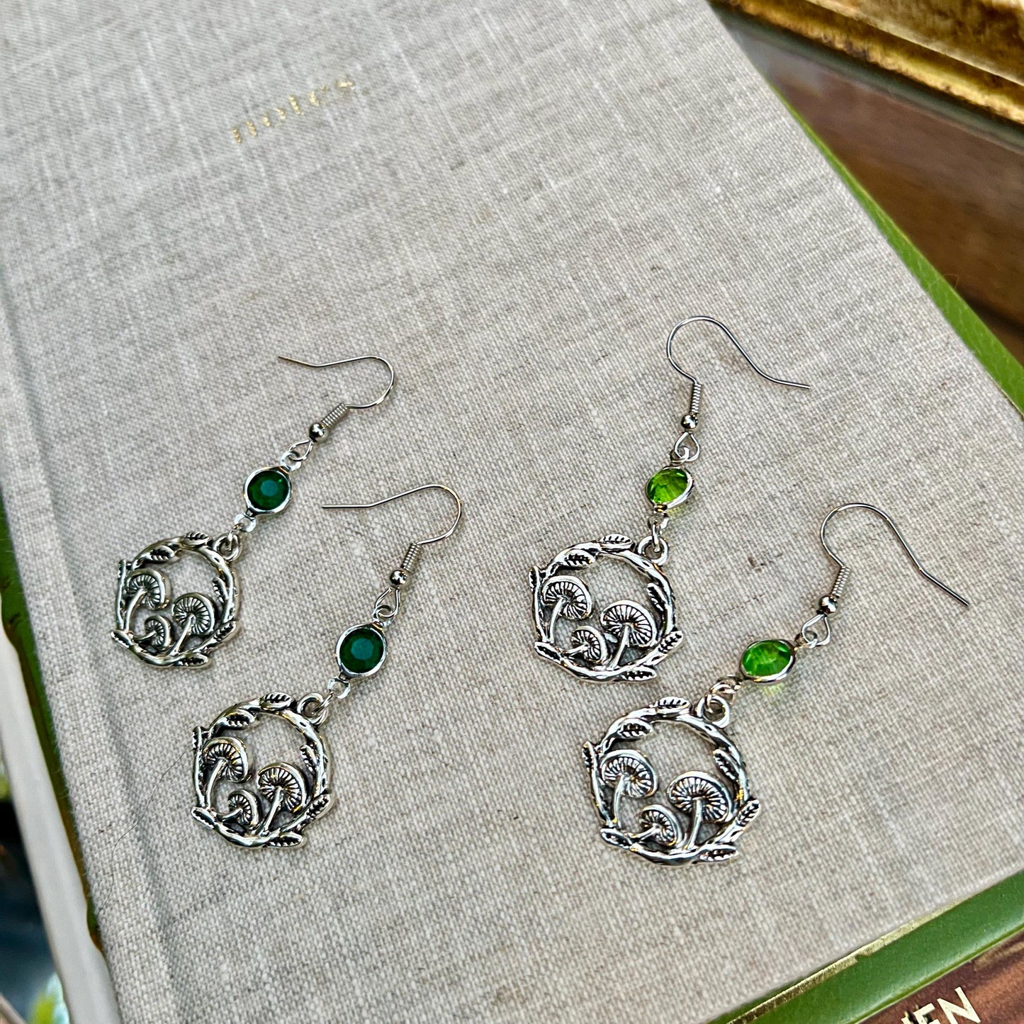 Woodland Mushroom Earrings