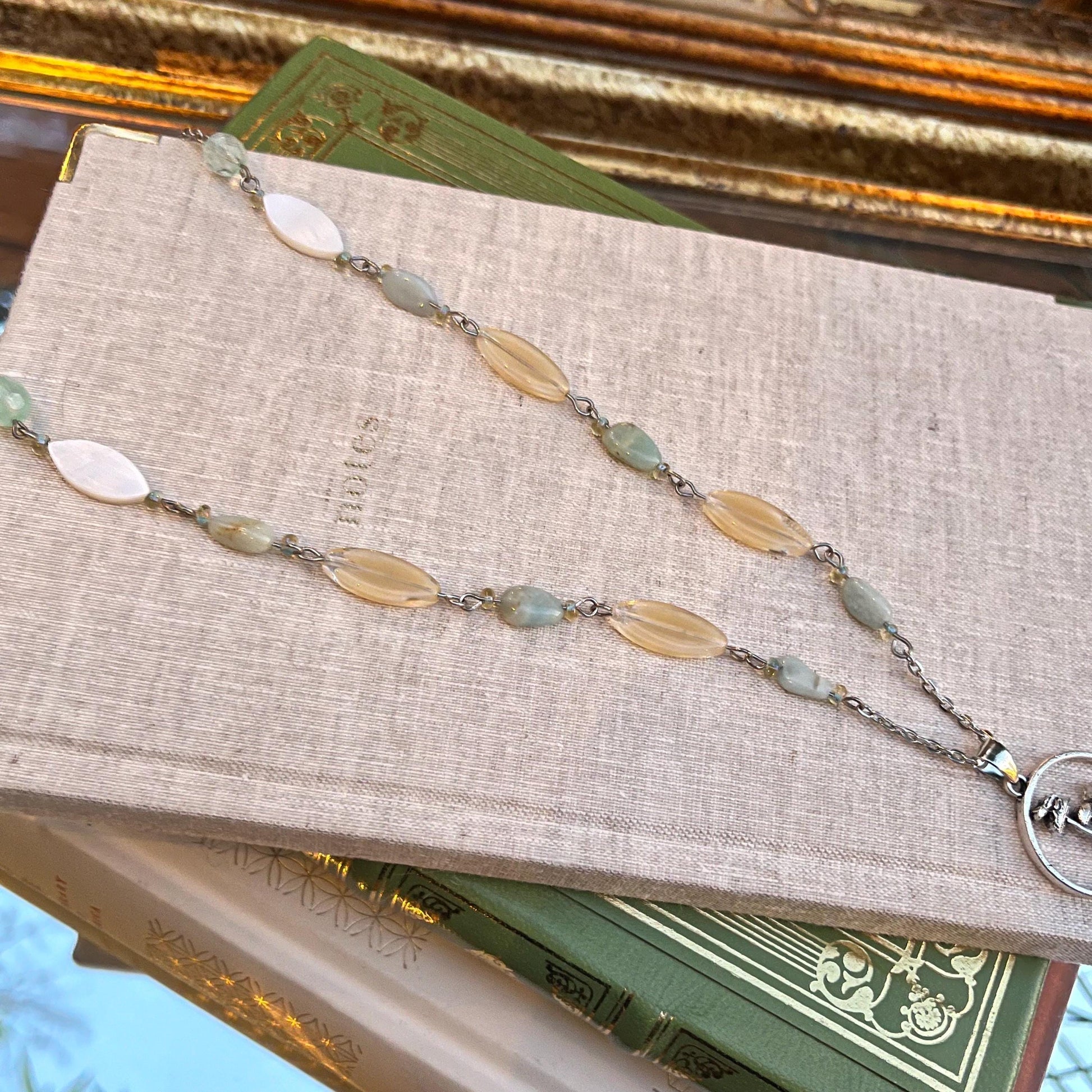 Enchanting Mushroom Pendant Necklace – Handmade Fantasy Jewelry