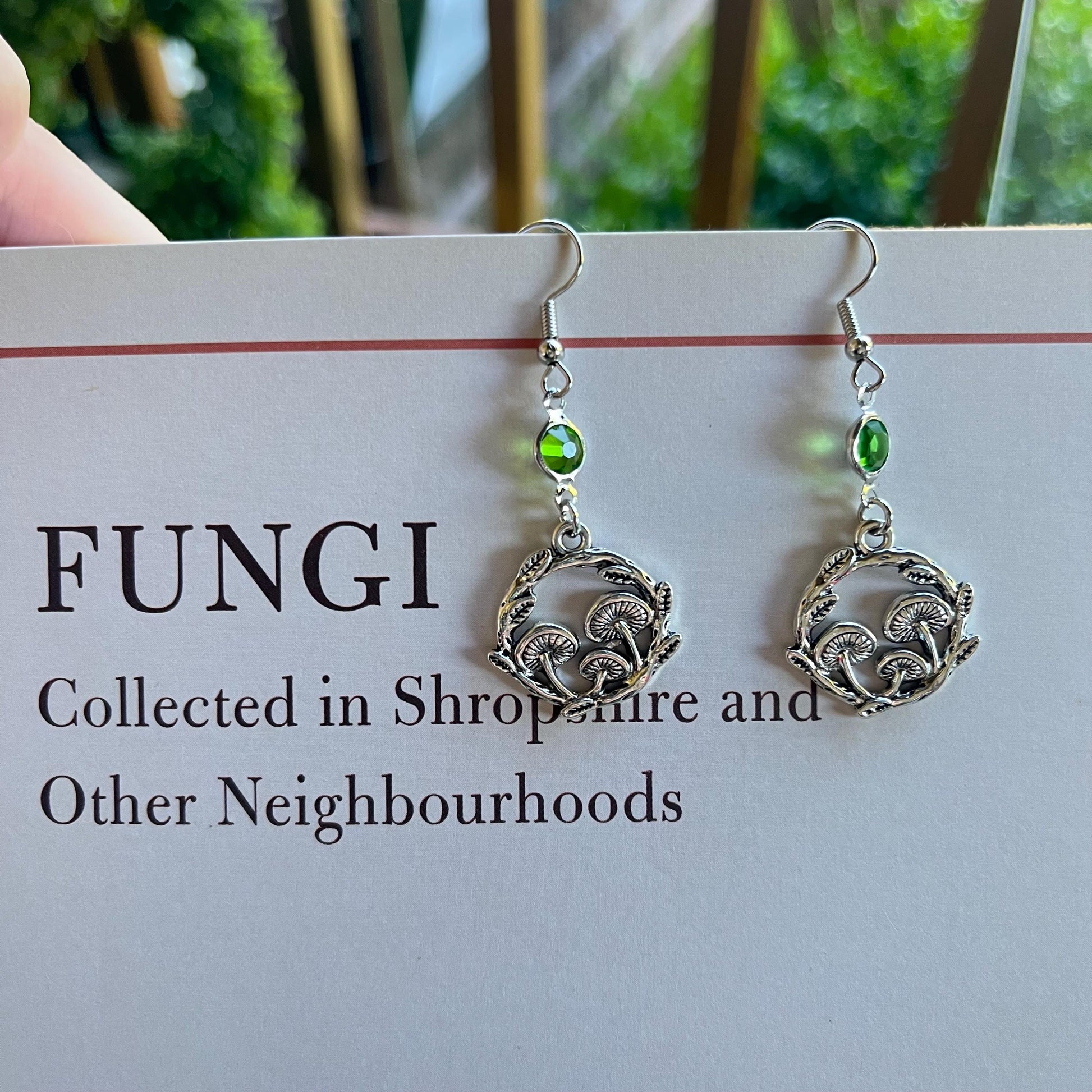 Woodland Mushroom Earrings