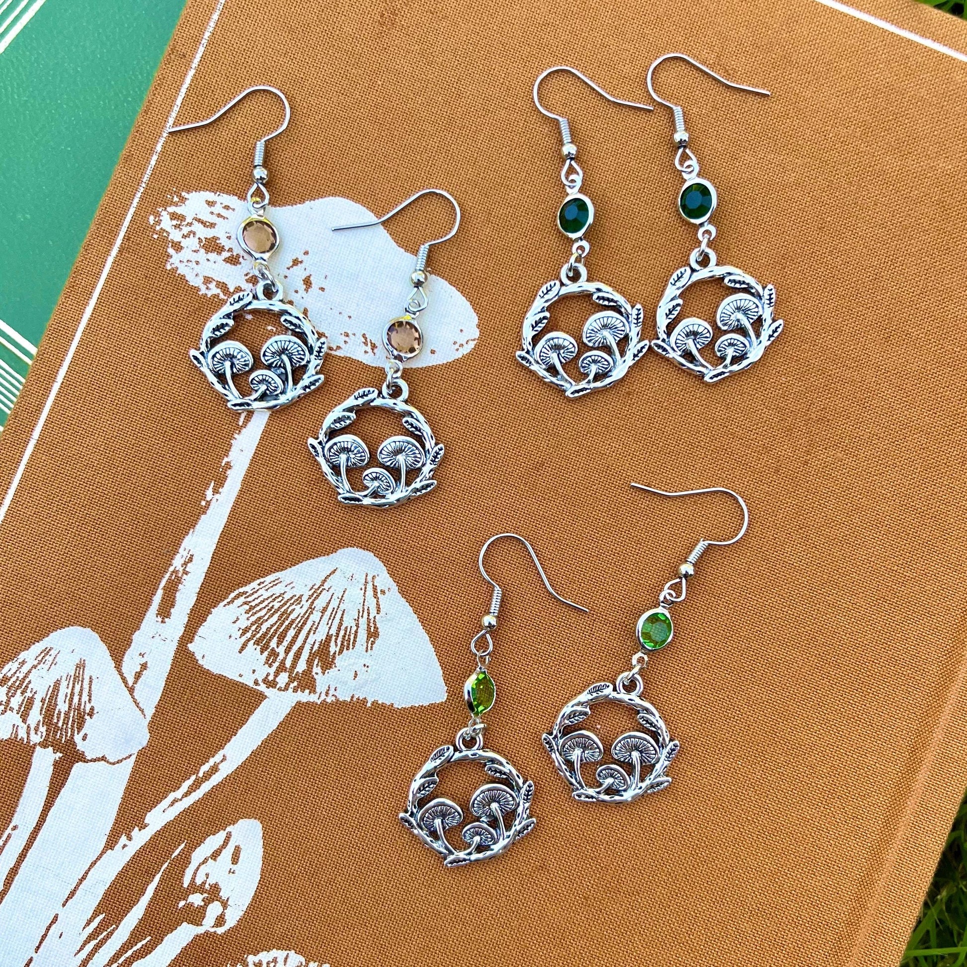 Woodland Mushroom Earrings