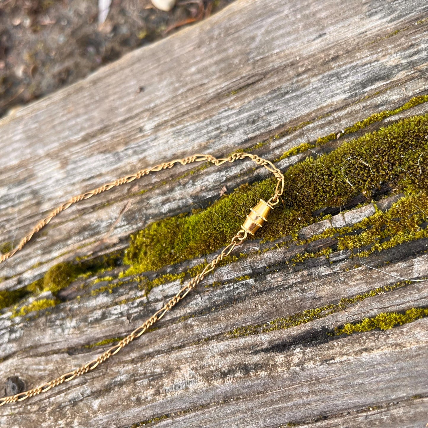 Vintage Gold Floral Necklace with Real Freshwater Pearls and Teardrop Pendant