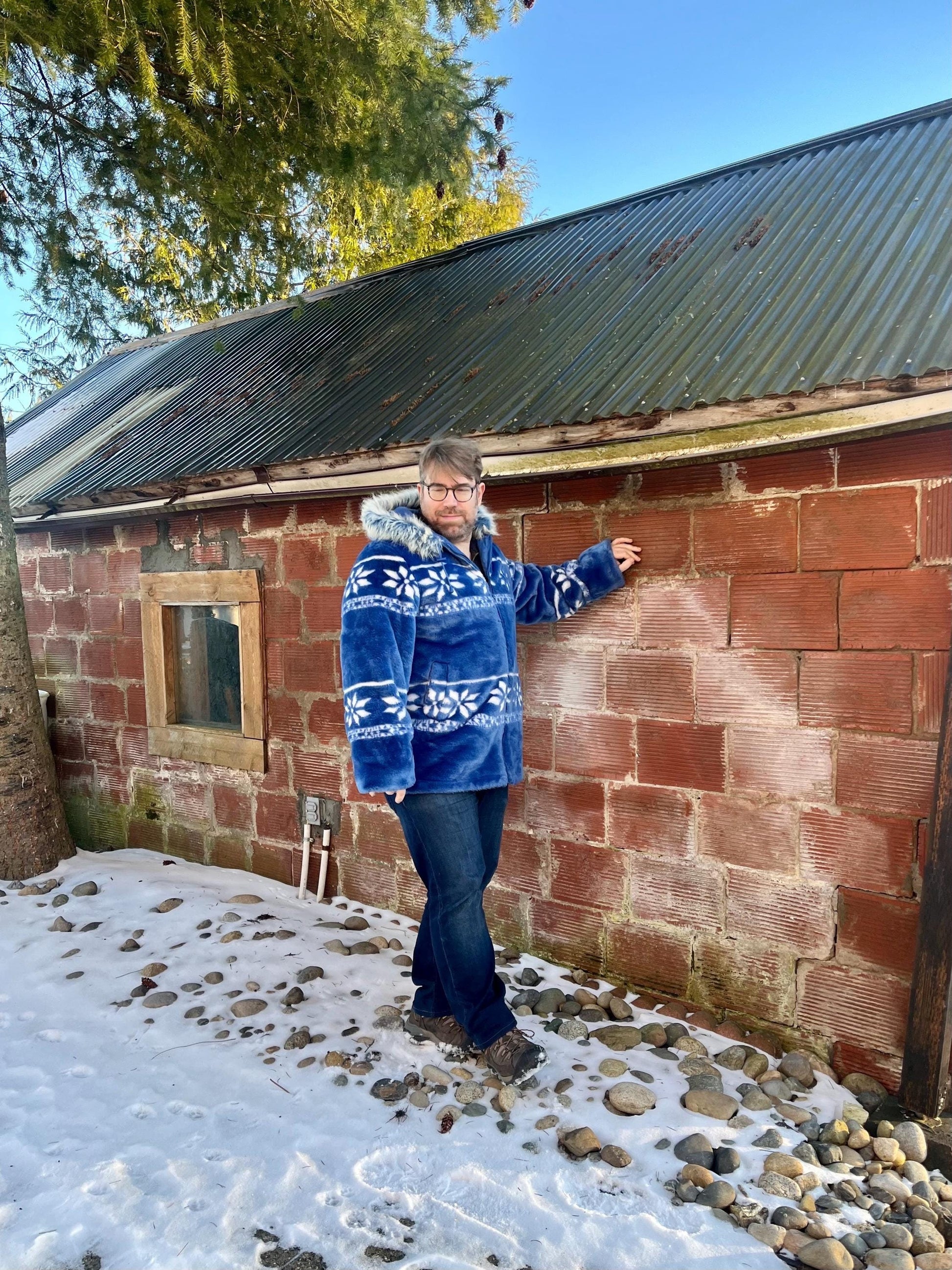 Oversized Reversible Faux Fur Jacket with Hidden Pockets!