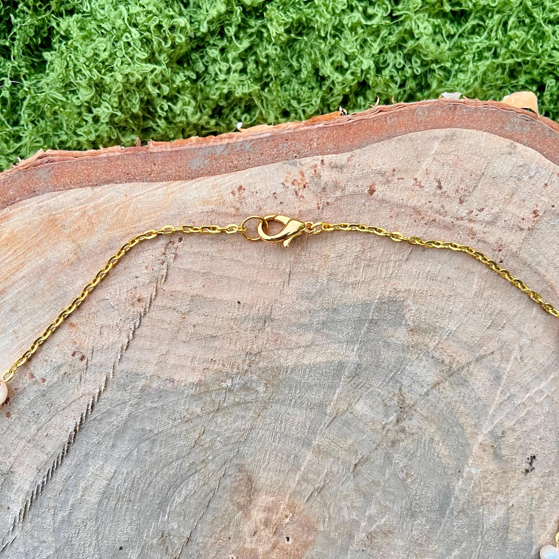 Call of the Tide – Shell & Starfish Charm Necklace