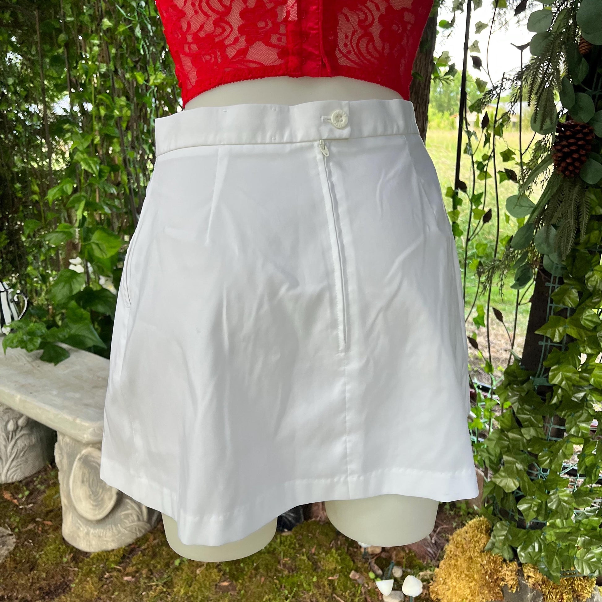 Prince White Tennis Skirt