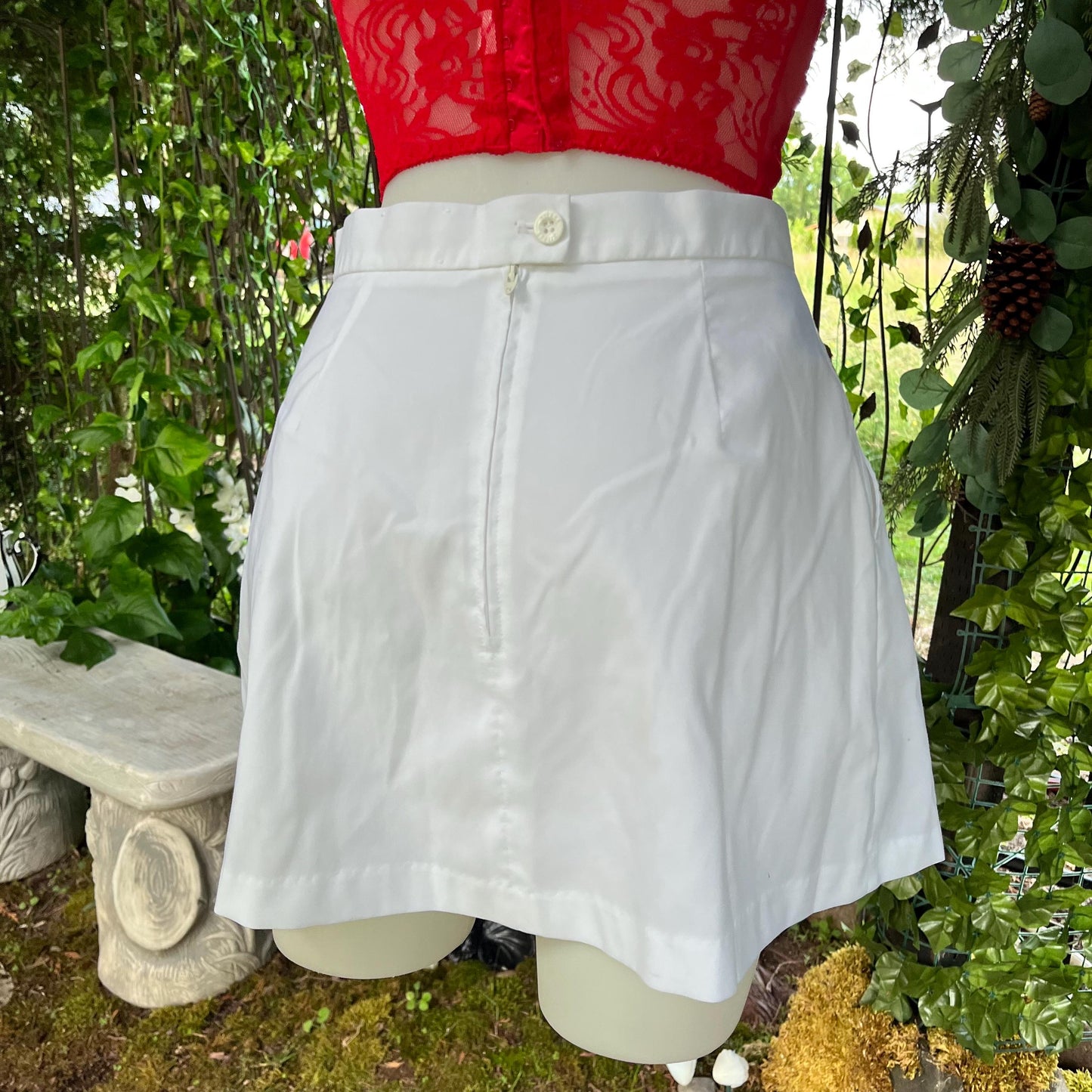 Prince White Tennis Skirt