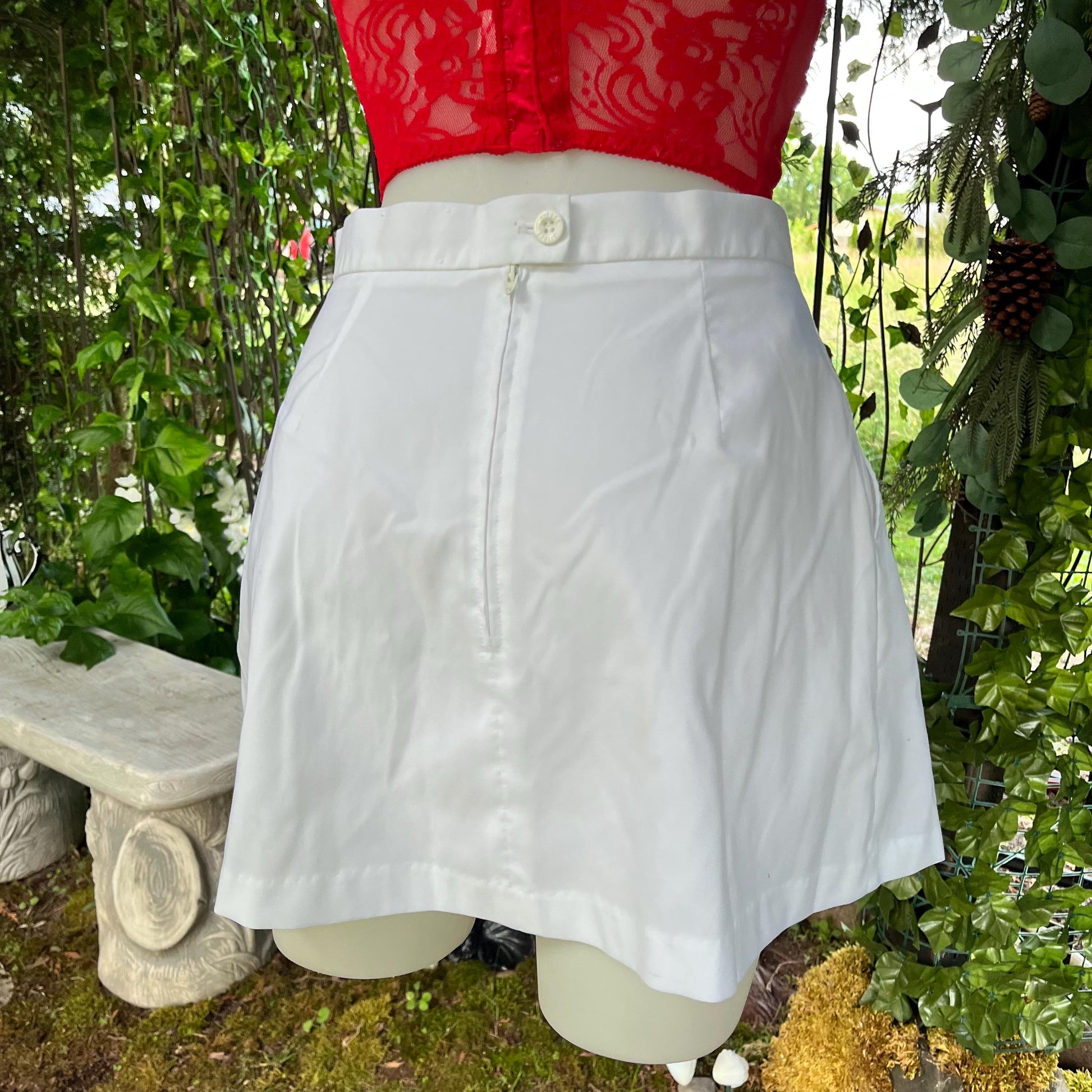 Prince White Tennis Skirt