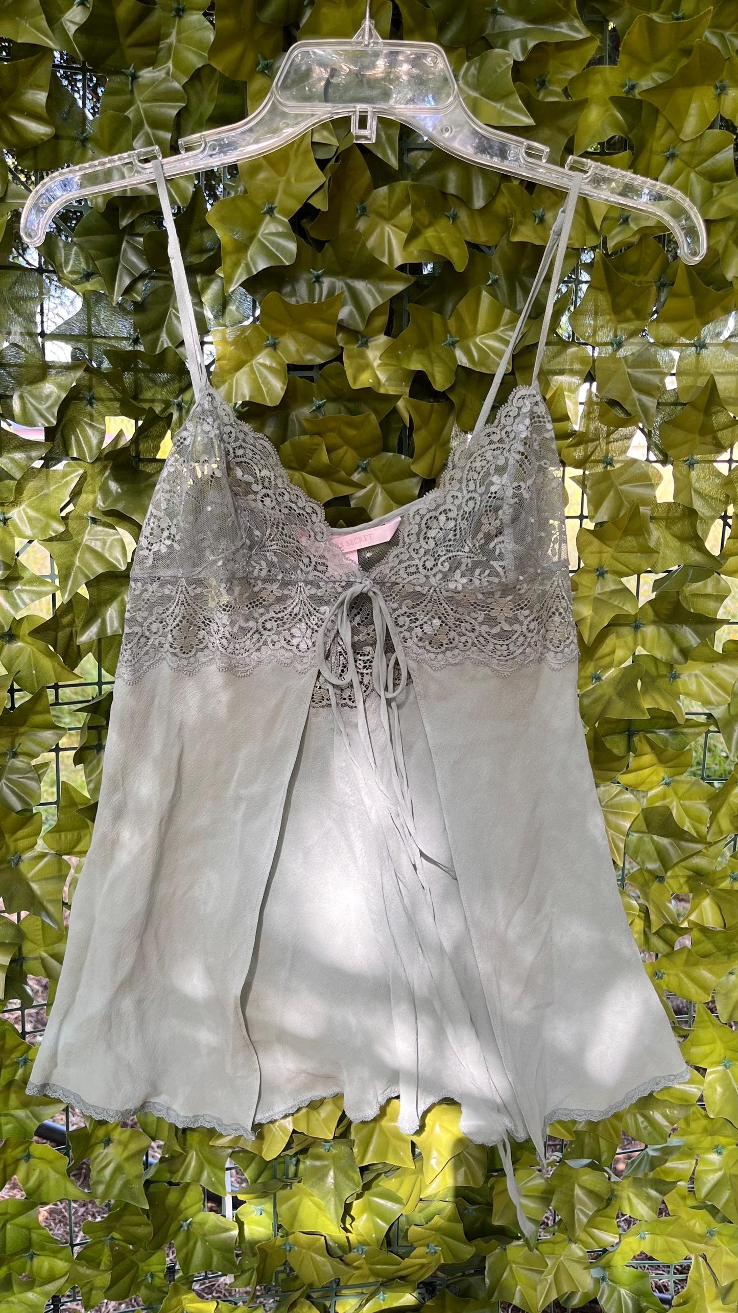 Misty Sage Lace Cami Top