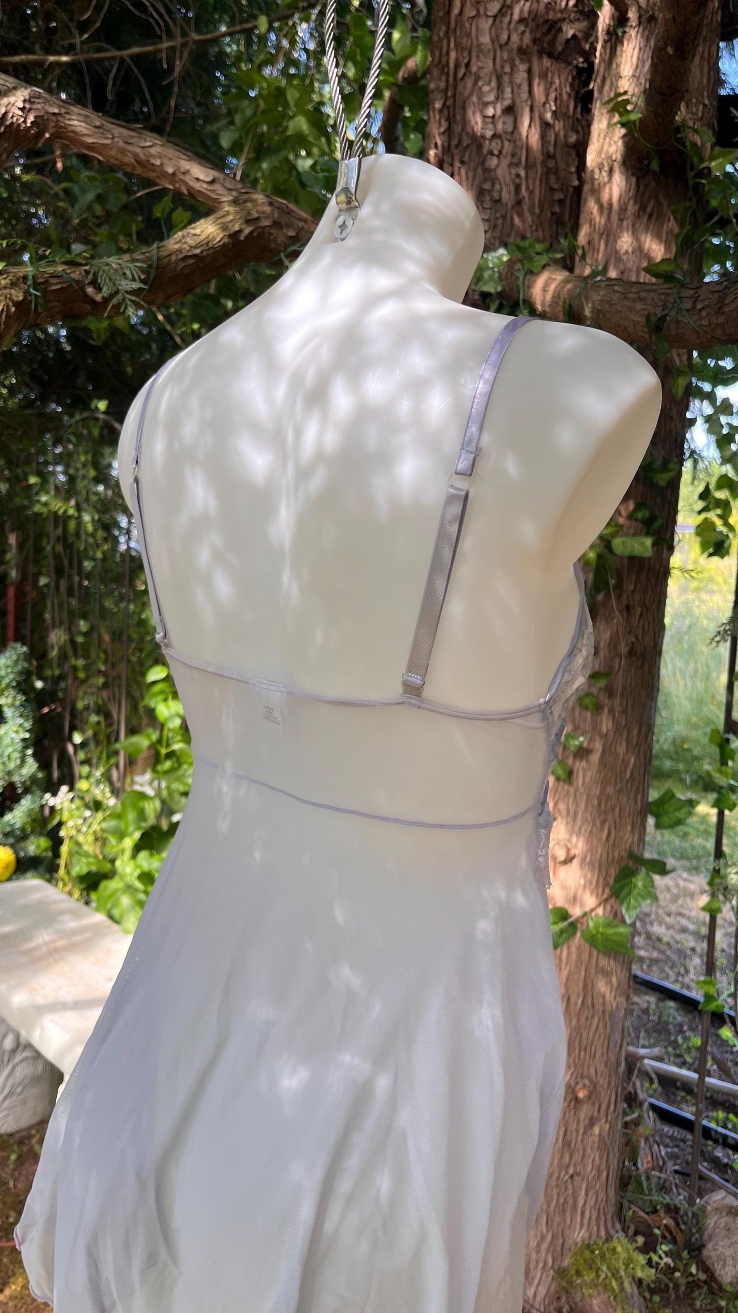 Lavender & Lace Floating Cami with Fairy Hem