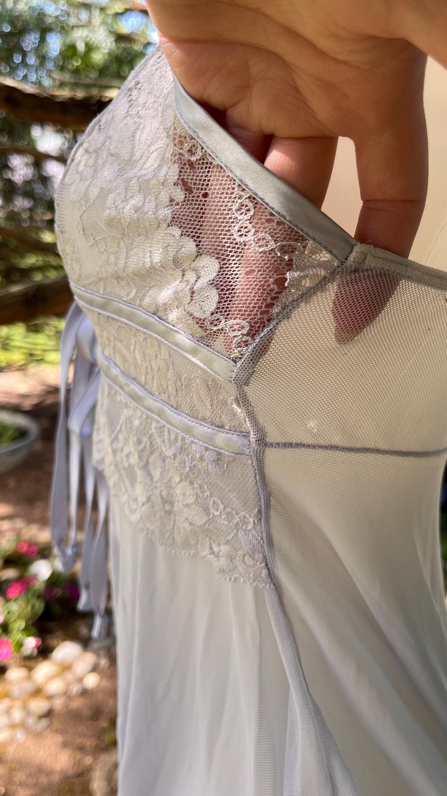 Lavender & Lace Floating Cami with Fairy Hem