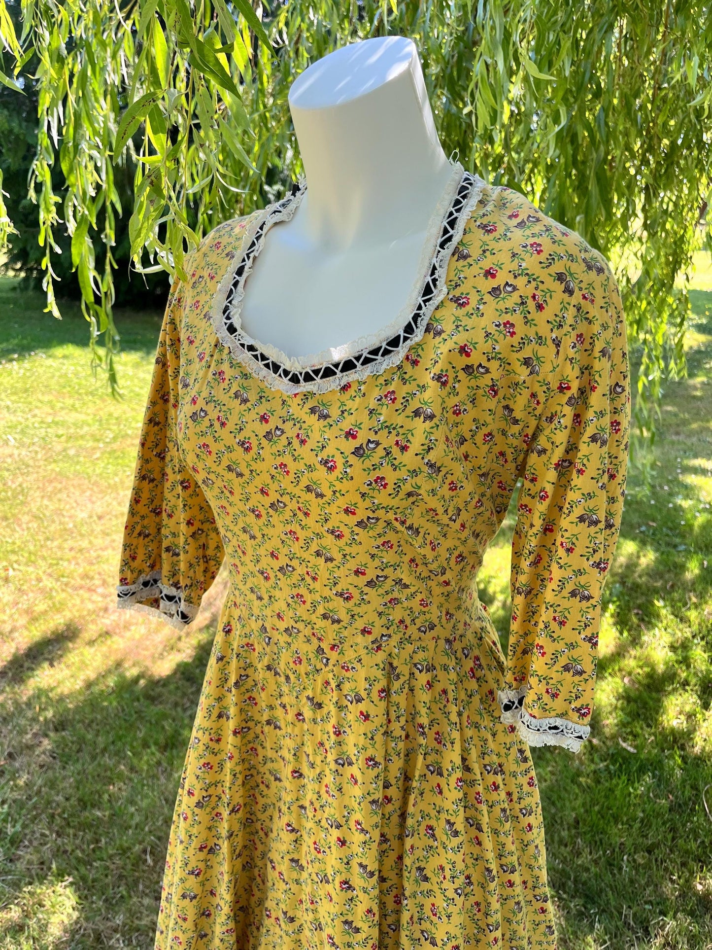 Dandelion Yellow Prairie Dress
