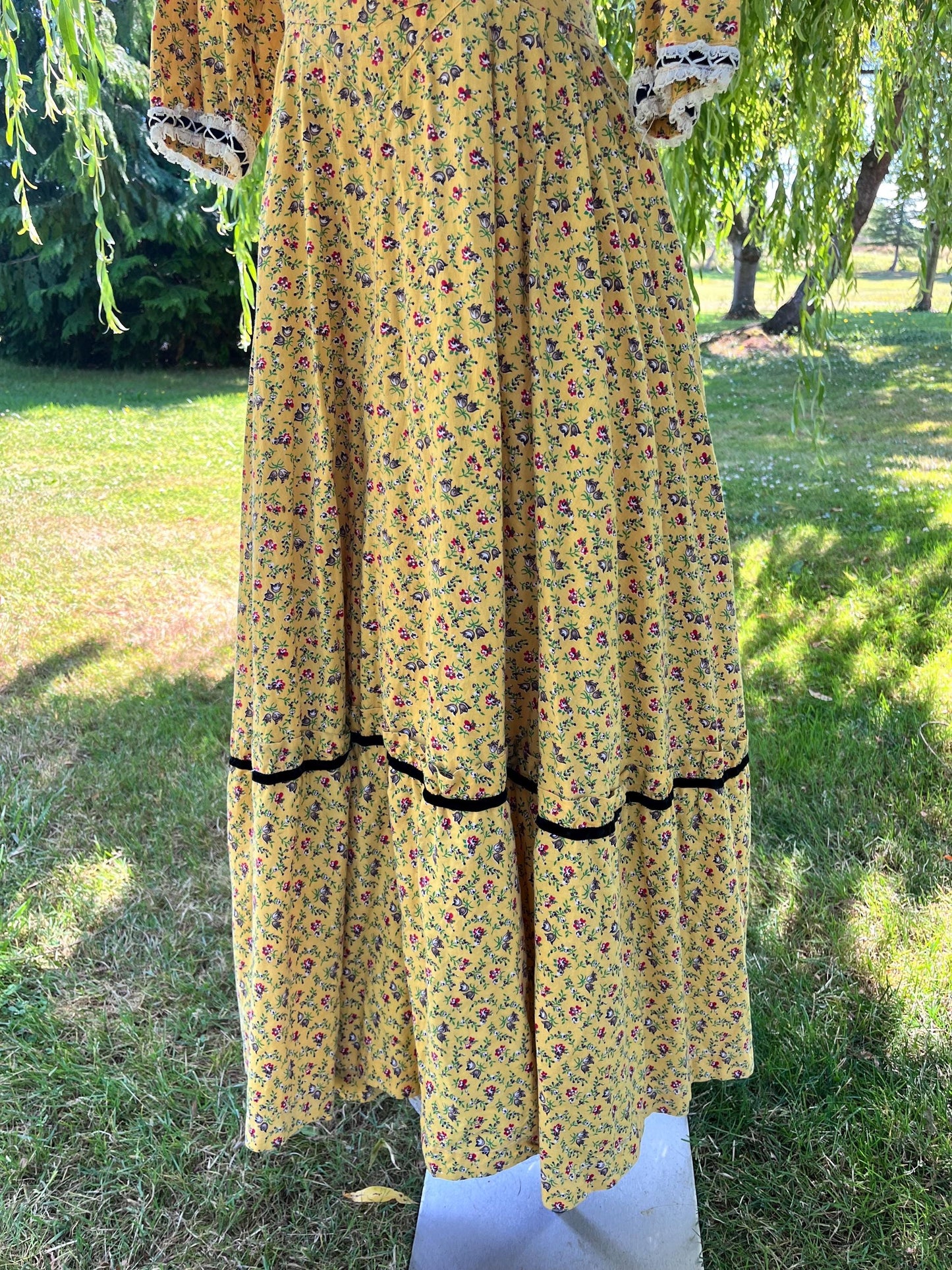 Dandelion Yellow Prairie Dress