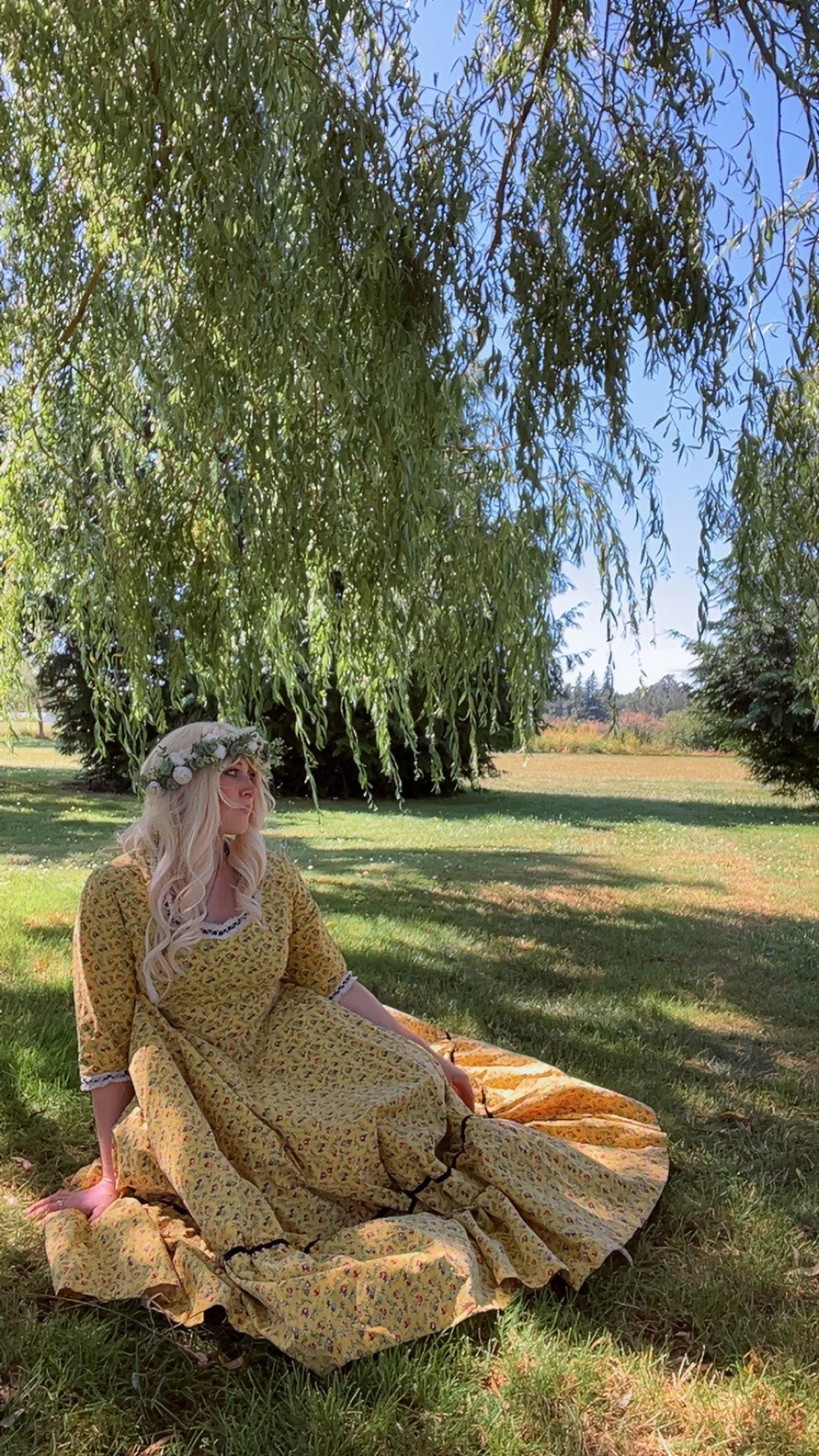 Dandelion Yellow Prairie Dress