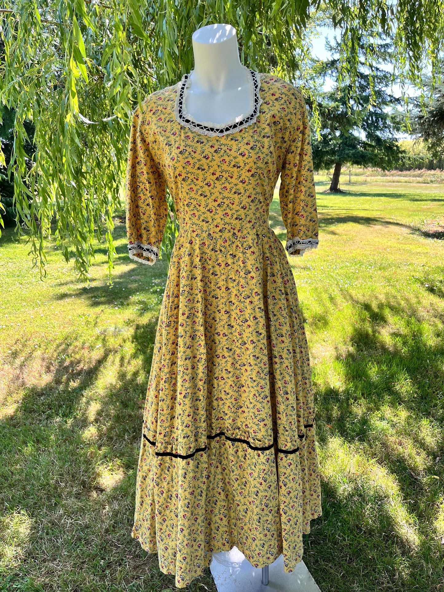 Dandelion Yellow Prairie Dress