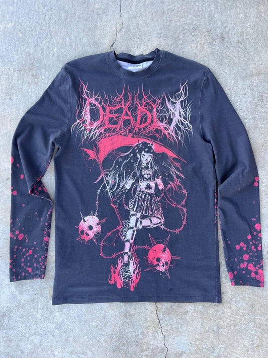 Deadly Dirtbag 666 Longsleeve Shirt