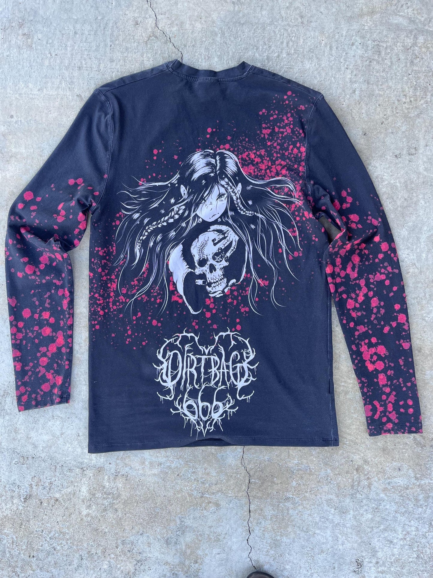 Deadly Dirtbag 666 Longsleeve Shirt