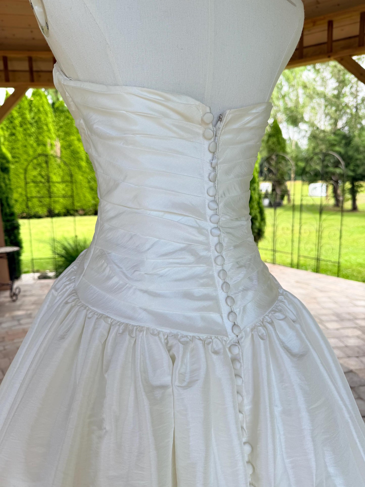 Mori Lee by Madeline Gardner Strapless Gown With High-Low Skirt