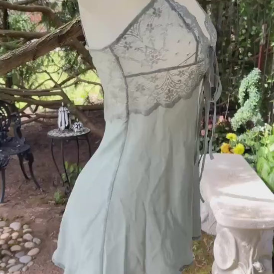 Misty Sage Lace Cami Top